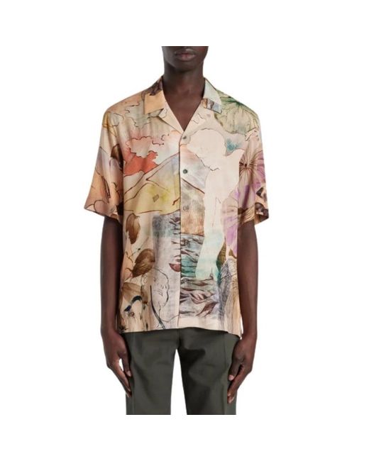 PS by Paul Smith Natural Short Sleeve Shirts for men