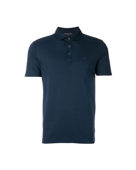 Michael Kors Blue Polo Shirts for men
