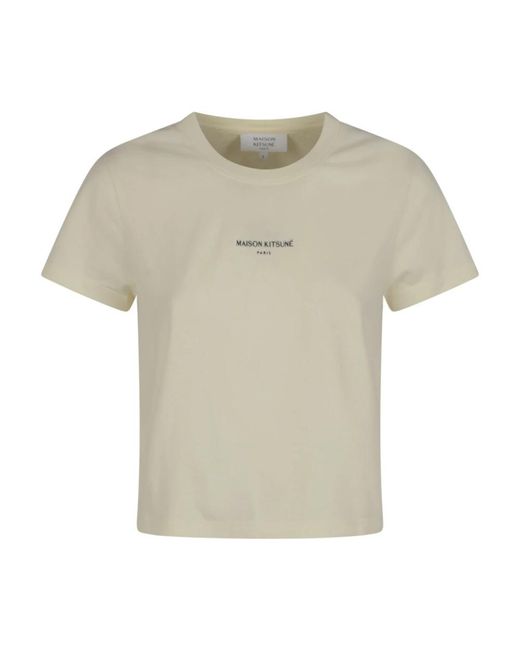 Maison Kitsuné Natural T-Shirts