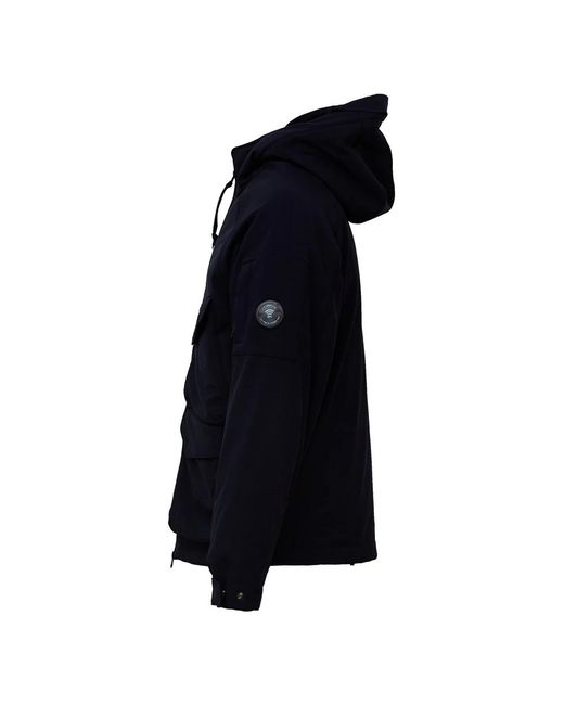 C P Company Black Winter Jackets for men