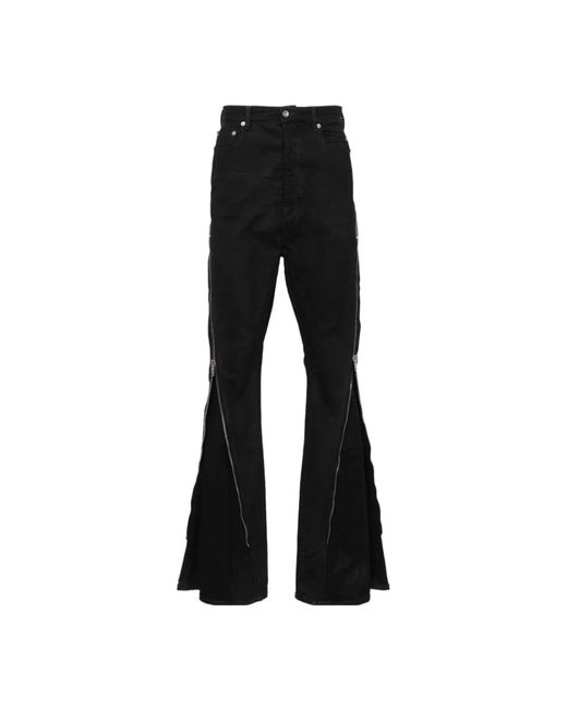 Trousers > wide trousers Rick Owens pour homme en coloris Black