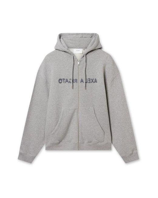 Axel Arigato Gray Zip-Throughs for men