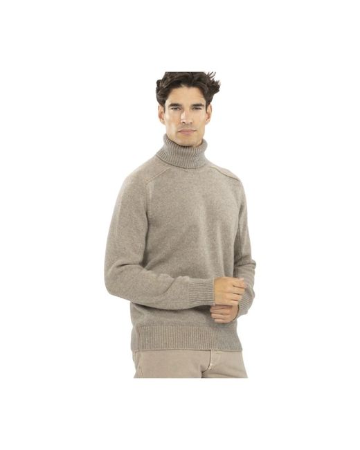 Zegna Gray Cashmere Knitwear for men