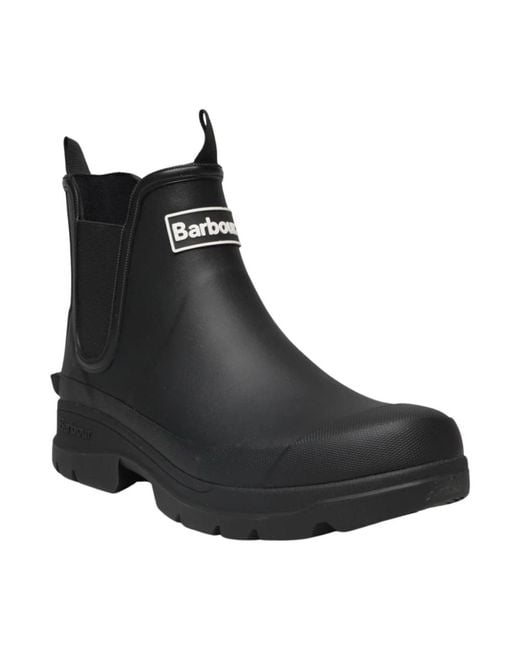 Barbour Black Wellies