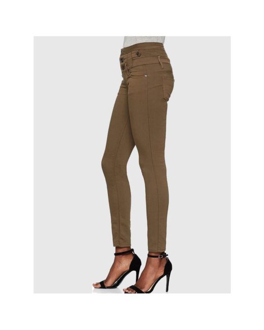 Liu Jo Brown Skinny Fit Jeans