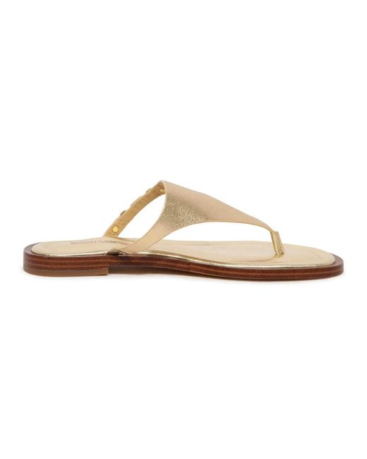 Michael Kors Yellow Flip Flops