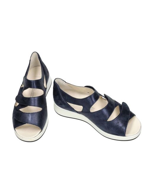 SOLIDUS Blue Hannah Sandale