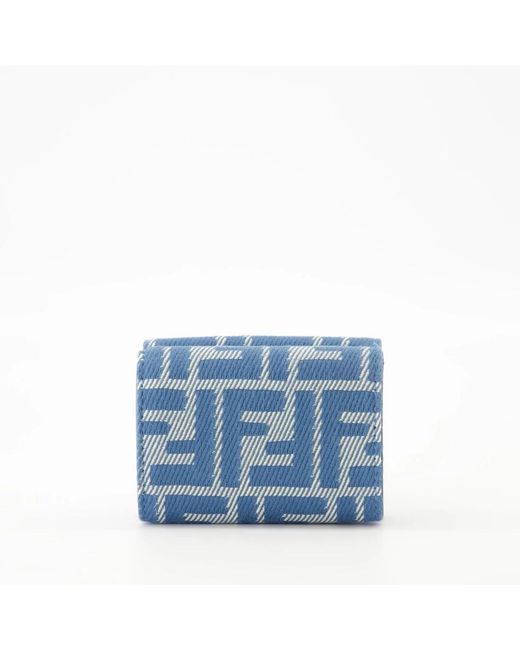 Fendi Blue Wallets & Cardholders