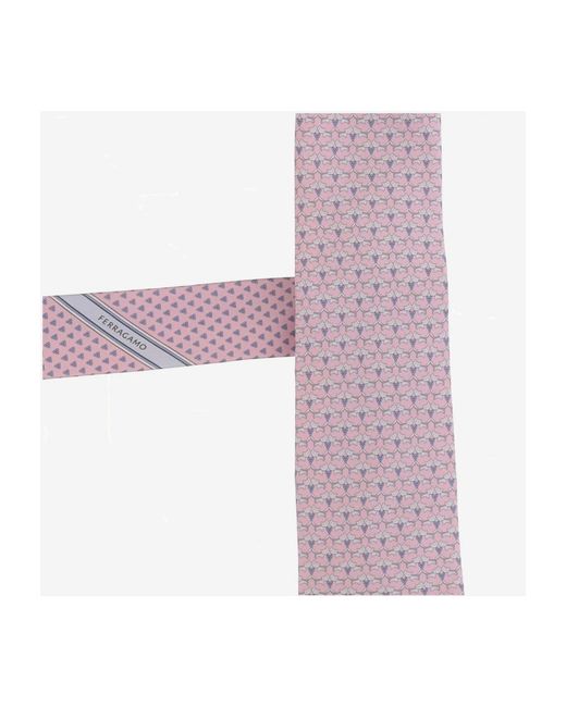 Ferragamo Purple Ties for men