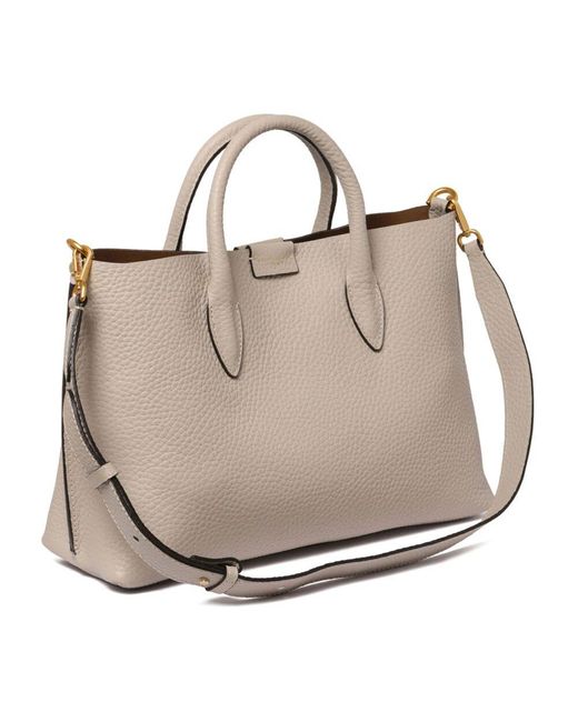 Gianni Chiarini Natural Braune Aretha Tasche Mit Ledergriff
