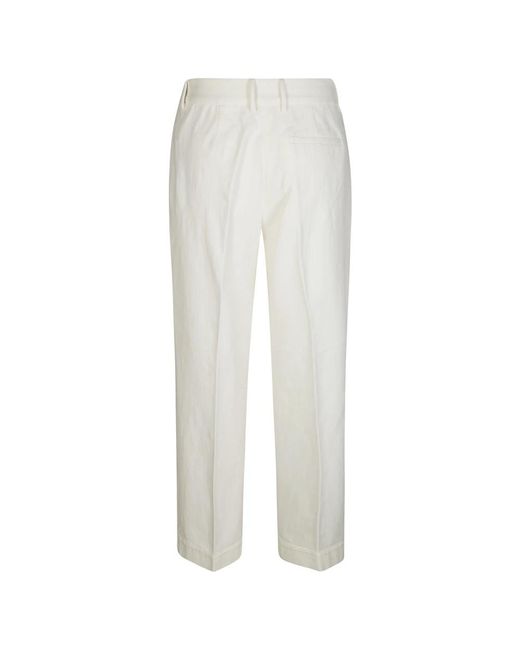 Forte_forte White Wide Trousers
