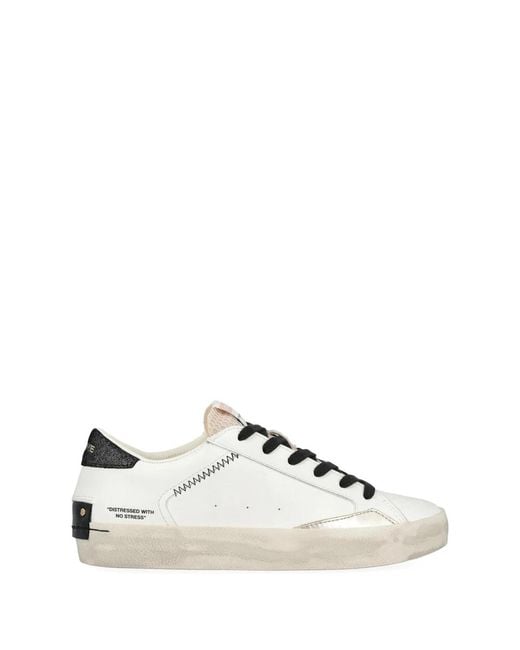 Crime London White Sneakers