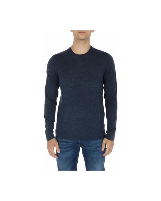 Maglione a maglia testurizzata di Superdry in Blue da Uomo