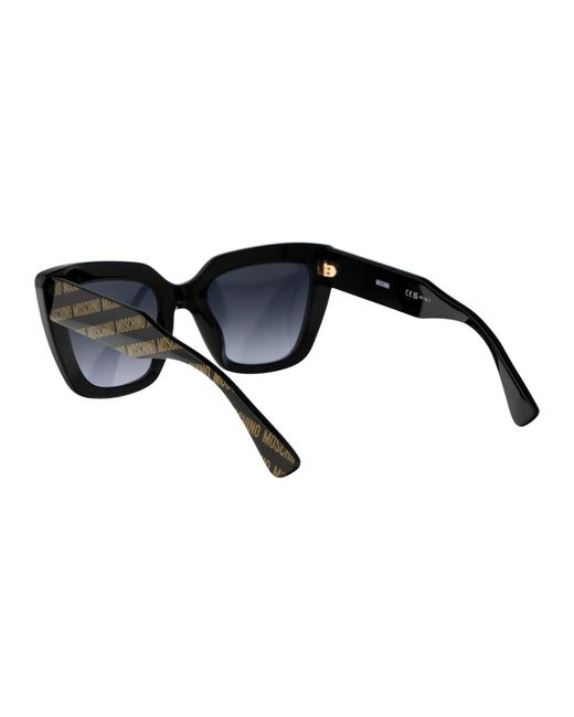 Moschino Black Stylische sonnenbrille mos148/s