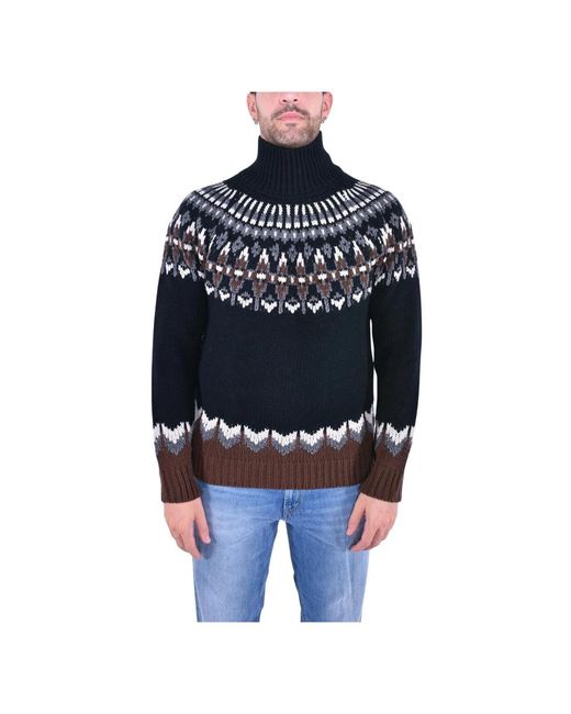 Dondup Blue Turtlenecks for men