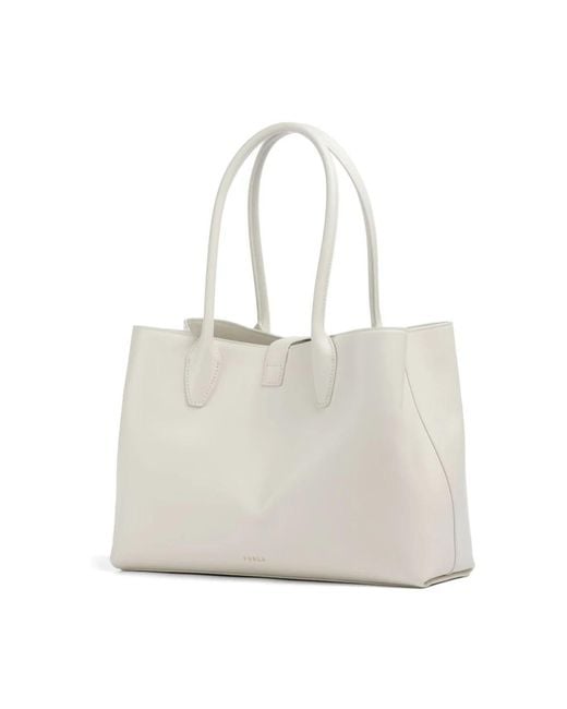 Furla White Handbags