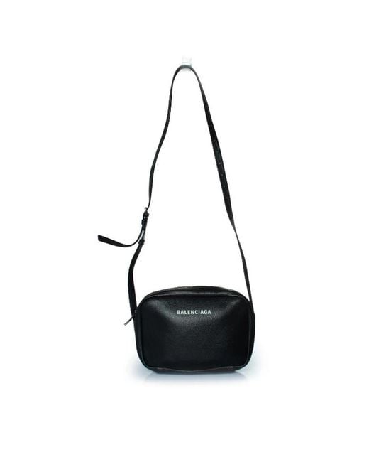 Balenciaga Black Cross Body Bags