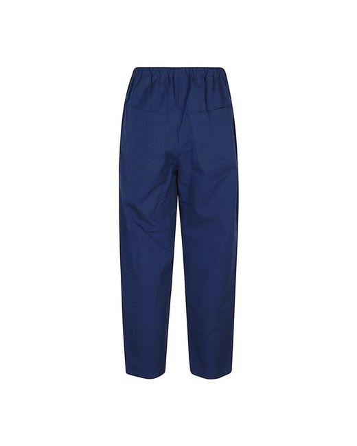 Apuntob Blue Cropped Trousers