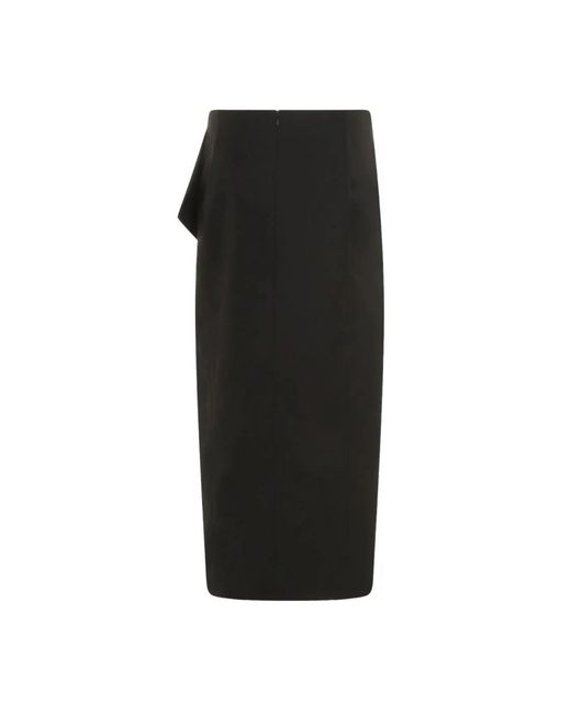 Khaite Rokken ,Zwart ,Wol Jaia Skirt in het Black