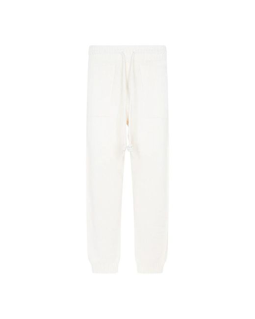 Trousers > sweatpants Off-White c/o Virgil Abloh pour homme en coloris White