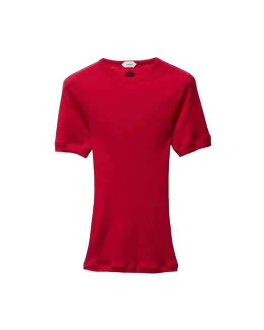 T-Shirts Versace de color Red