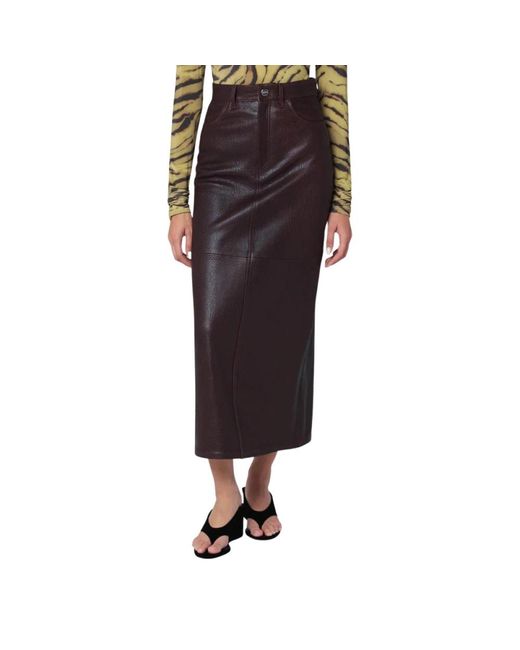 IVY & OAK Black Pencil Skirts