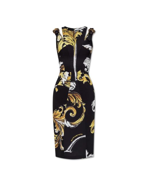 Versace Jeans Couture Black Short Dresses