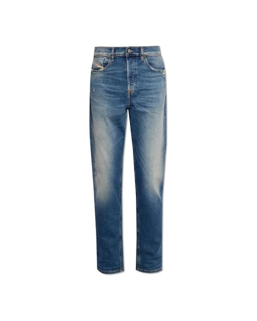 Slim-Fit Jeans DIESEL de hombre de color Blue