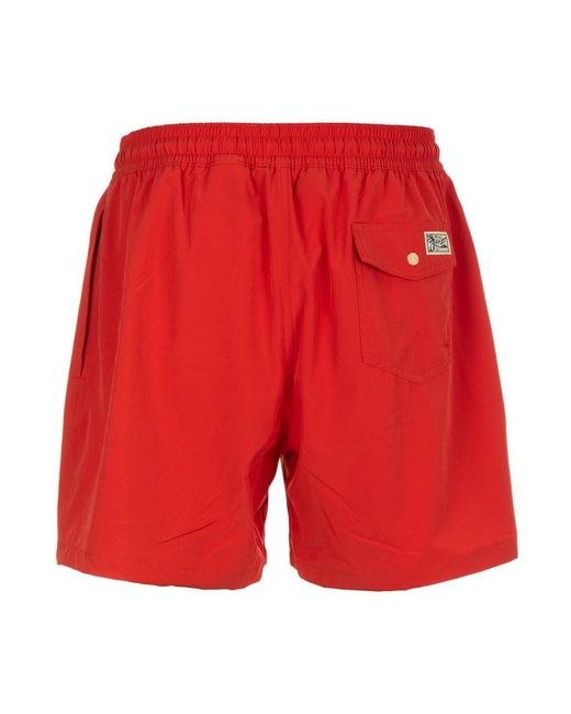 Ralph Lauren Red Beachwear for men