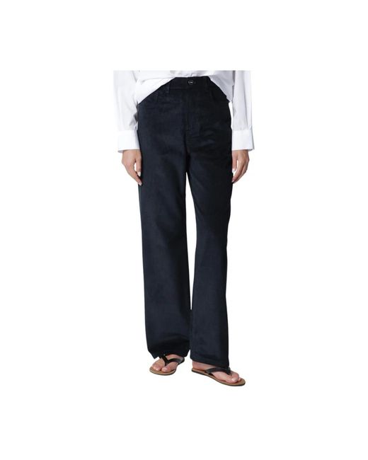 Rohe Blue Straight Trousers