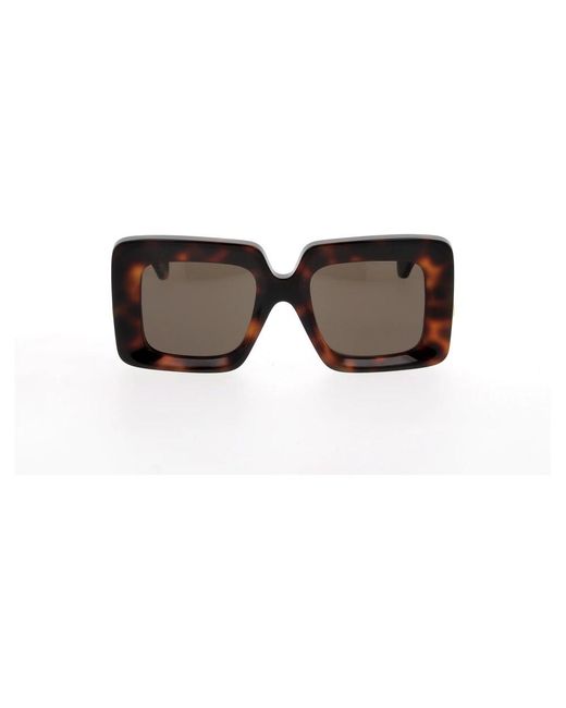 Loewe Accessoires ,Bruin ,Stijlvolle Zonnebril Voor Zonnige Dagen in het Brown