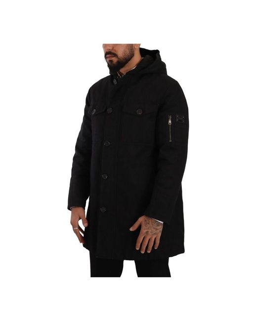 Parkas di Dolce & Gabbana in Black da Uomo