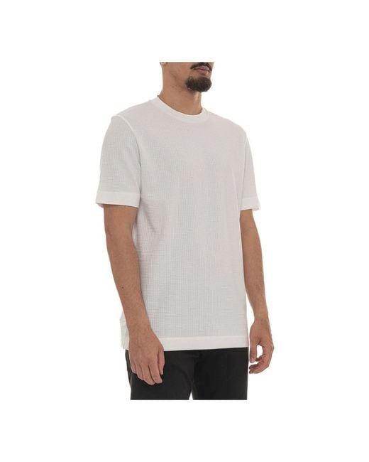 Boss Gray Round-Neck Knitwear for men
