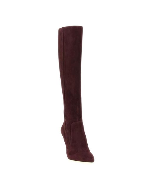 Stuart Weitzman Brown Heeled Boots