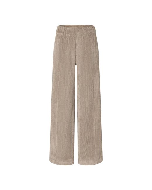 M·a·c Gray Cord Fluid Jeans – Chiara Style