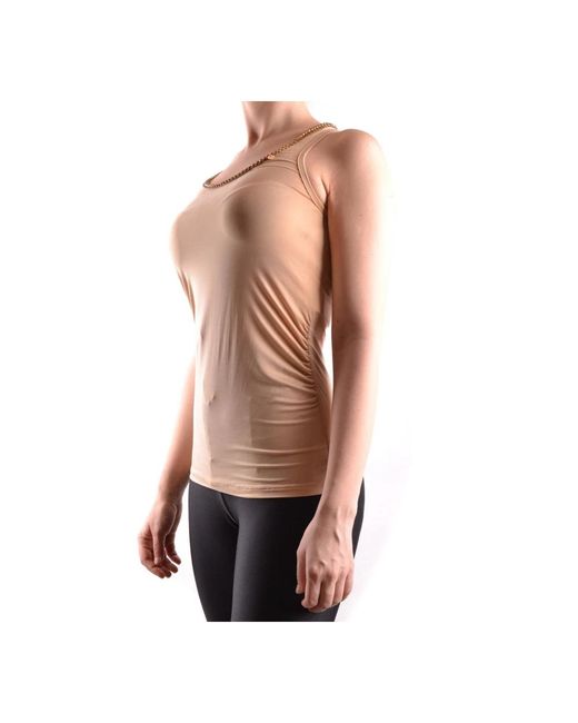 Elisabetta Franchi Pink Top Beige 161183
