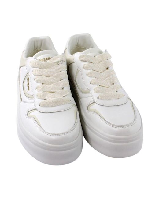 Blauer White Sneakers