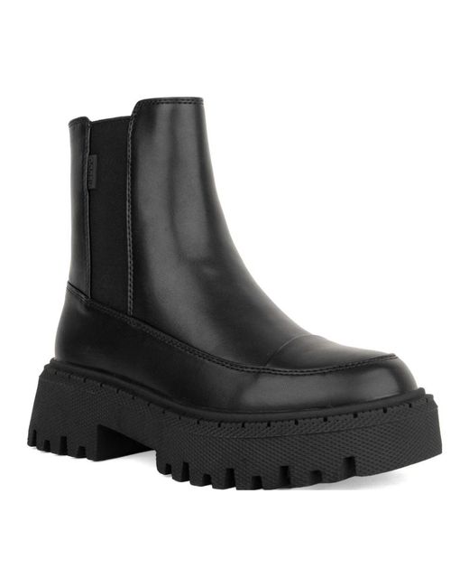 Keddo Black Chelsea Boots