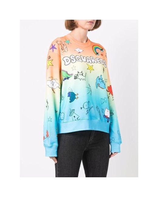 Sweatshirts DSquared² de color Blue
