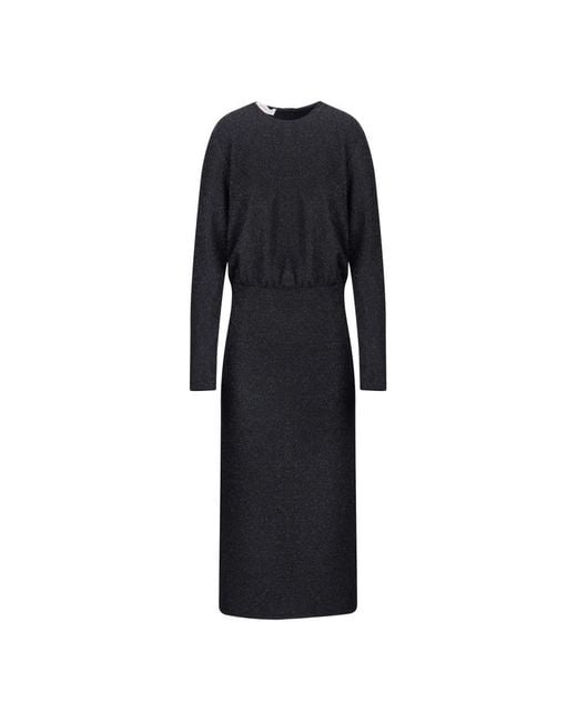 Jucca Black Midi Dresses