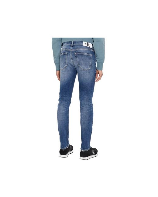 Jeans > slim-fit jeans Calvin Klein pour homme en coloris Blue