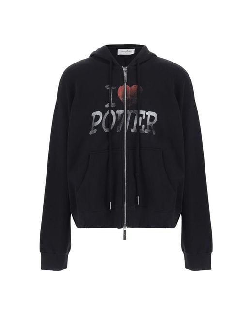 MATIERES FECALES Black Zip-Throughs for men