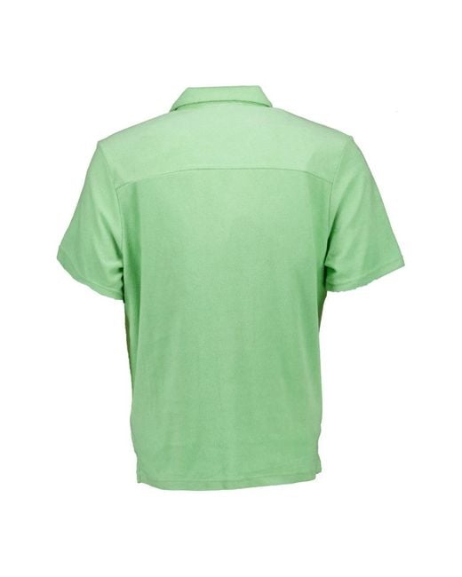 Sergio Tacchini Green Short Sleeve Shirts for men