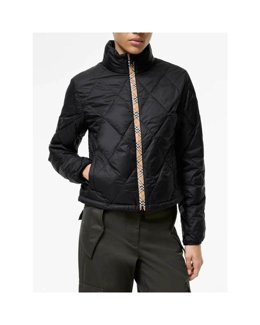 Winter Jackets Burberry de color Black