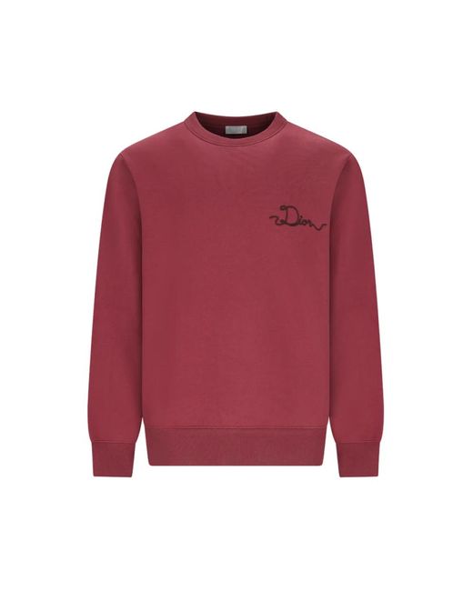 Sweatshirts Dior de hombre de color Red