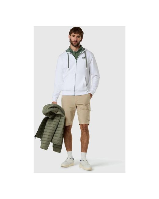 North Sails Blue Zip-Throughs for men