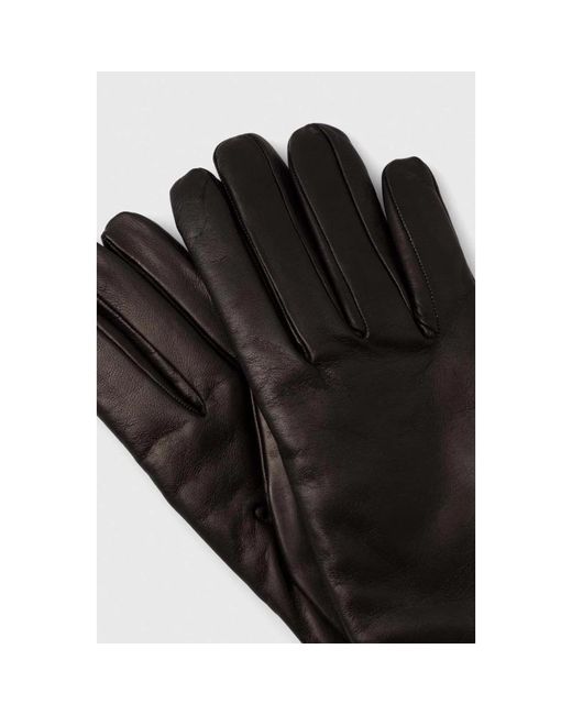Moschino Black Gloves