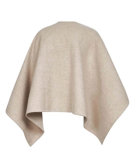 Capes Max Mara en coloris Natural