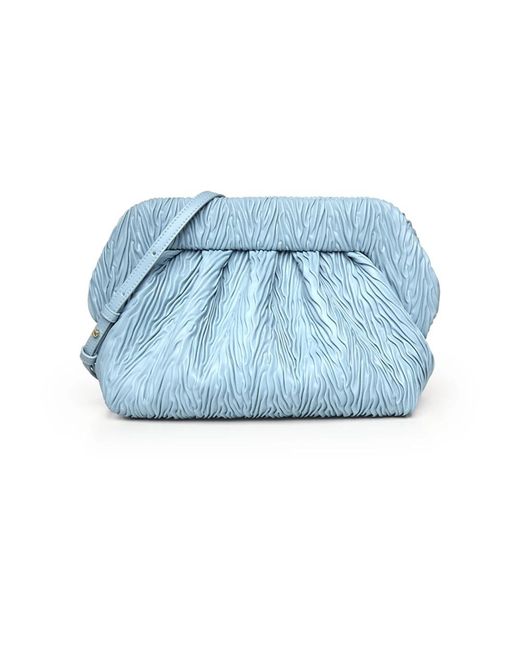 Clutches THEMOIRÈ de color Blue