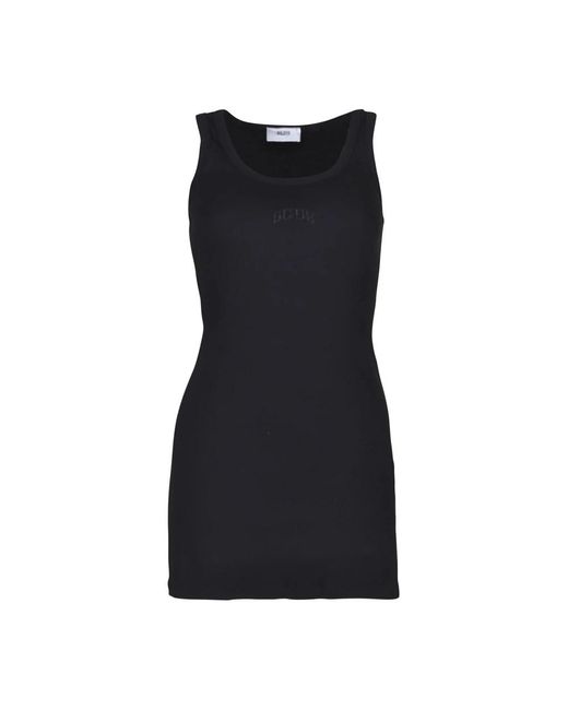 Gcds Black Short Dresses